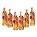 6 Whisky Johnnie Walker Red Label