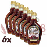 6 Xarope Maple Syrup 100  Natural Canada Pure Bordo Hachi8