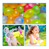 60 Bexigas Balão De Água Magic Ballom Festas Super Divertido