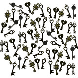 60 Chaves Antigas Vintage Metal Decoração Artesanato Barato