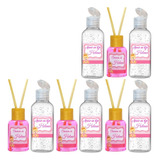 60 Lembrancinhas Chá Bebê Fraldas 30 Álcool +30 Aromatizador
