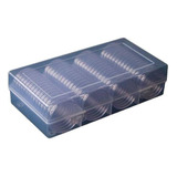 60 Pcs Clear Round 41mm Direct Fit Moeda Cápsulas Titular Di