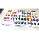 60 Pedras Preciosas Brutas E Roladas Ametista Granada Jade..