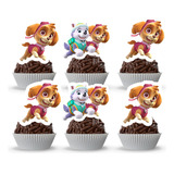 60 Tags Toppers Para Doces Docinhos - Skye & Everest