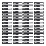 60 Tags Veicular Uhf Linear Cr5 a Etiqueta Adesiva Nice