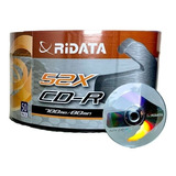 600 Cd-r Ridata Logo 700mb 80minutos