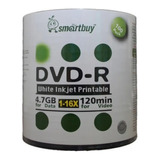 600 Dvd-r Printable Smartbuy 4.7gb 120 Minutos 16x C/nf
