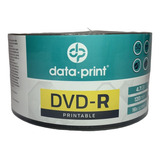 600 Unidades Dvd-r Data Print Printable 16x 4.7gb 120 Min