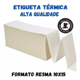 6000 Etiquetas Térmicas 10x15 (100x150) Formato