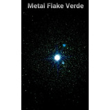 600ml Metal Flake Verde No Verniz Pu Automotivo