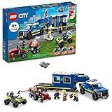 60315 LEGO City Comando Móvel Da Polícia Kit De Construção 436 Peças 