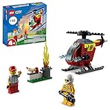 60318 LEGO City Helicóptero Dos Bombeiros Kit De Construção 53 Peças 