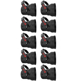 60x Canhão Refletor Tx Par36 Pimbim Preto Globo Espelhado