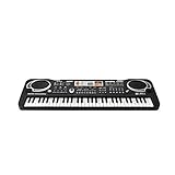 61 Teclas Órgão Eletrônico USB Teclado Digital Piano Instrumento Musical Brinquedo Infantil Com Microfone