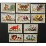 6153 Rumenia - Fauna E Flora Diversos Série Completa Yvert N