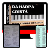 640 Hinos Harpa Cristã Cifrada P/teclado