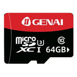 64gb Cartão Memória Micro Sd Genai Original Pronto Entrega