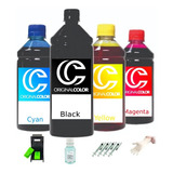 650ml Kit Tinta Para Cartuchos Hp 664 662 60 Xl 
