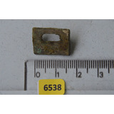 6538 Fivela Fragmento Império Romano 100 200 D c Bronze