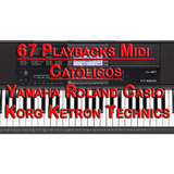 67 Católicos Playbacks Midi Para Teclado