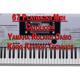 67 Católicos Playbacks Midi Para Teclado