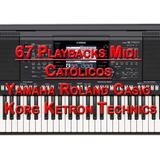 67 Católicos Playbacks Midi Para Teclado