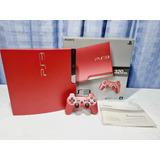 69- Ps3 Slim Playstation 3 Scarlett Red Jpn