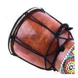 6in Africano Djembe Tambor Esculpido À