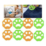 6pcs Reutilizável Máquina De Lavar Removedor De Pêlos De