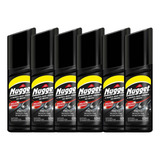 6un Polidor De Sapato Líquido Preto Nugget Frasco 60ml