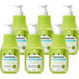 6un Sabonete Liquido Bebe Vida Cha De Camomila 200ml Davene