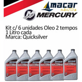6un Óleo Motor Mercury Yamaha Evinrude Carb 15 25 30 40 50hp