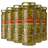 6x Alcaparras La Pastina Peso Drenado 60g Kit Natural