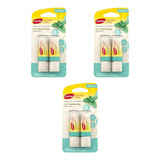 6x Carmex Protetor Labial Hidratante Comfort Care Peppermint