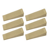6x Fixador Prendedor Trava Porta Cunha Trava Black Discreto