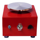 6x Mini Torno Elétrico Artesanato Cerâmica Bivolt Modelagem