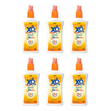 6x Repelente Xô Inseto Contra Mosquitos Pernilongos 200ml