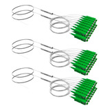 6x Splitter Óptico 1x8 Plc 8 Saídas Conector Sc-apc