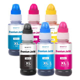 6x Tinta Para Epson Impressora T574 L8050 L18050 Refil 574