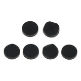 6x Analog Stick Cap Thumb Grips Compatível Com Preto