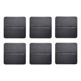 6x Balizador Led 3w 3000k Interno Externo Ip65 Preto H1458