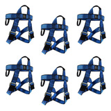 6x Cadeirinha Basic Asl Escalada Rapel Tirolesa Ar Alpimonte