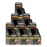 6x Caixas Gel Energel Black 10 Sachês Bodyaction Carbo