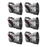 6x Canhão Refletor Tx Pimbim Par36 Polido Globo Espelhado