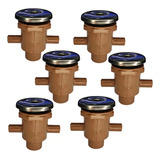 6x Mini Jato Inox Cromado P Banheira Hidromassagem Spa