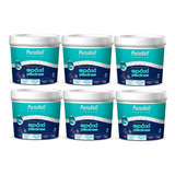 6x Rejunte Epóxi Piscina Impermeável 1kg Azul Cobalto