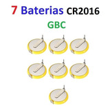 7 Baterias Cr2016 Para Game Boy