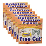 7 Coleiras Anti Pulgas Free Cat 36cm Gatos 100% Atóxico