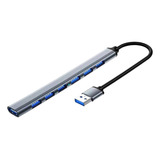 7 Em 1 Leitor De Cartão Usb Hub Tf Fácil De Usar Usb De Áudi