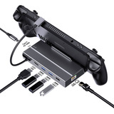 7 Em1 P/steam Deck 4k60hz Suporte Base M.2 Dock Station